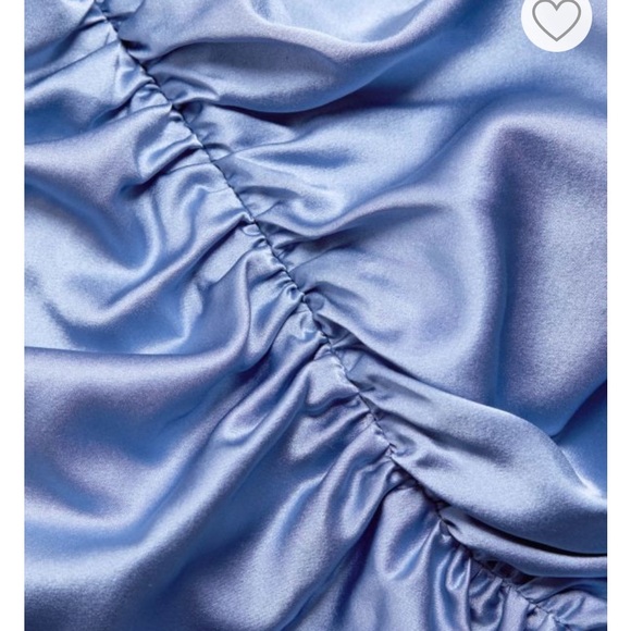 New Veronica Beard Satin dress - steel blue - Picture 4 of 4